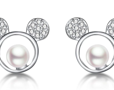 Mickey Pearl Earrings