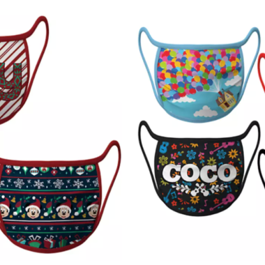 Disney Holiday Face Masks