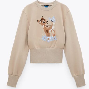 Zara Bambi Sweatshirt Front