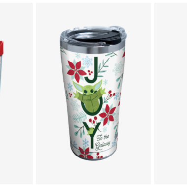 Baby Yoda Holiday Tumblers