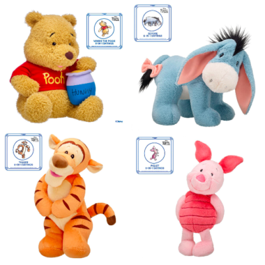 Winnie The Pooh Build-A-Bear Collection