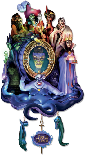 Bradford Exchange Villains Cuckoo Clock