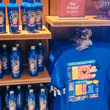 Disney California Adventure Park 20th Anniversary Merchandise