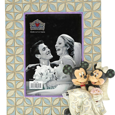 Mickey and Minnie Wedding Picture Frame