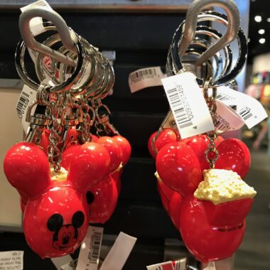 Disney Food themed keychains