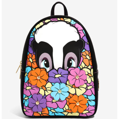 Flower in Flowers backpack and cardholder