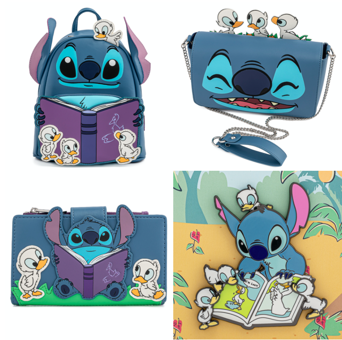 Stitch Duckling Loungefly Pieces
