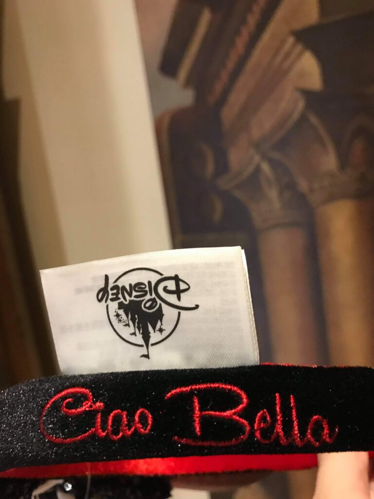 Italian Themed Minnie Ears