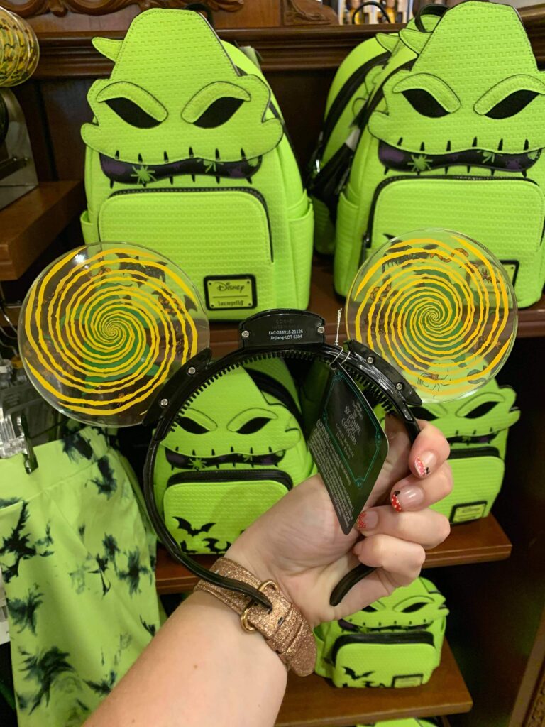 Oogie Boogie Ears and Loungefly
