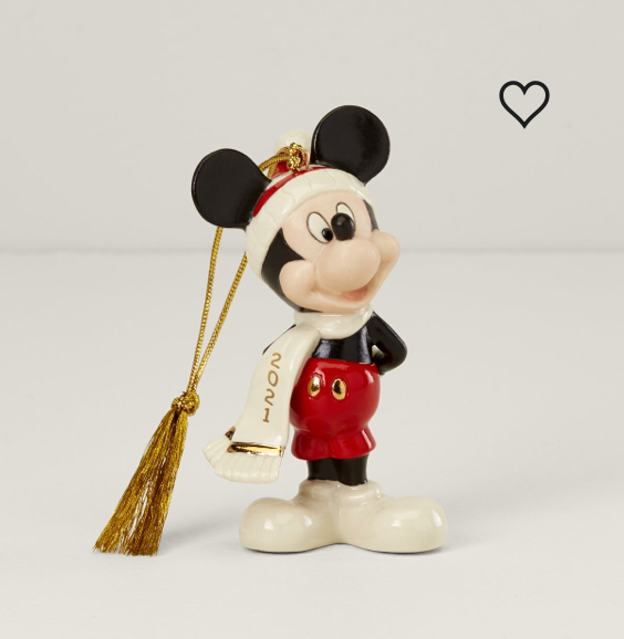 Elegant Disney Christmas ornaments 