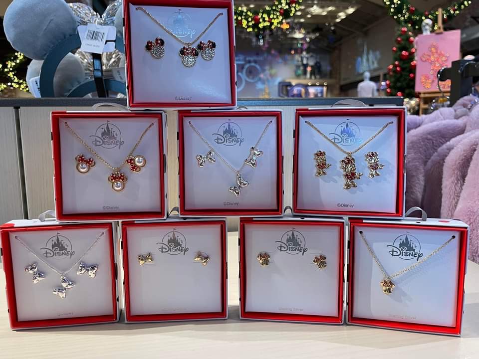 new Disney boxed jewelry