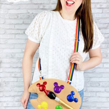 Artist Palette Crossbody Bag