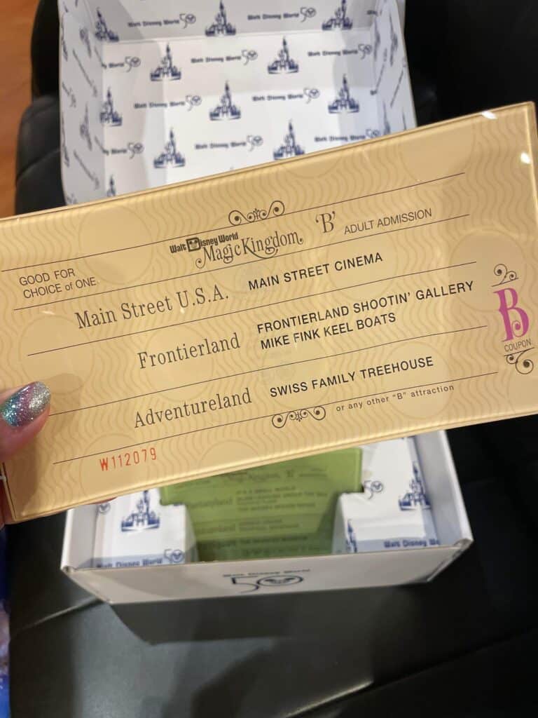 Disney Ticket Book Coasters