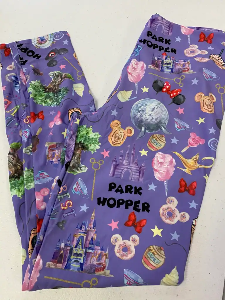 Comfy and Colorful Disney Leggings 
