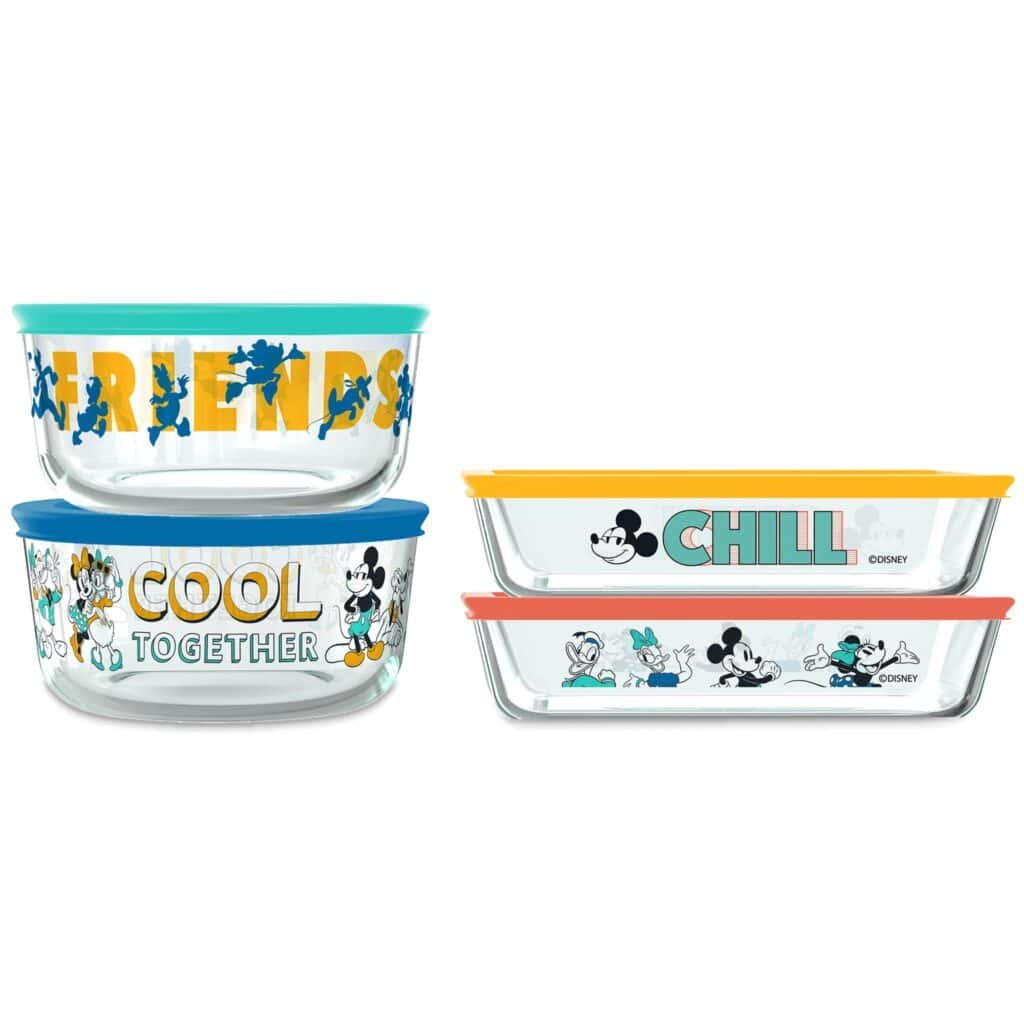 Mickey and Friends Pyrex Collection