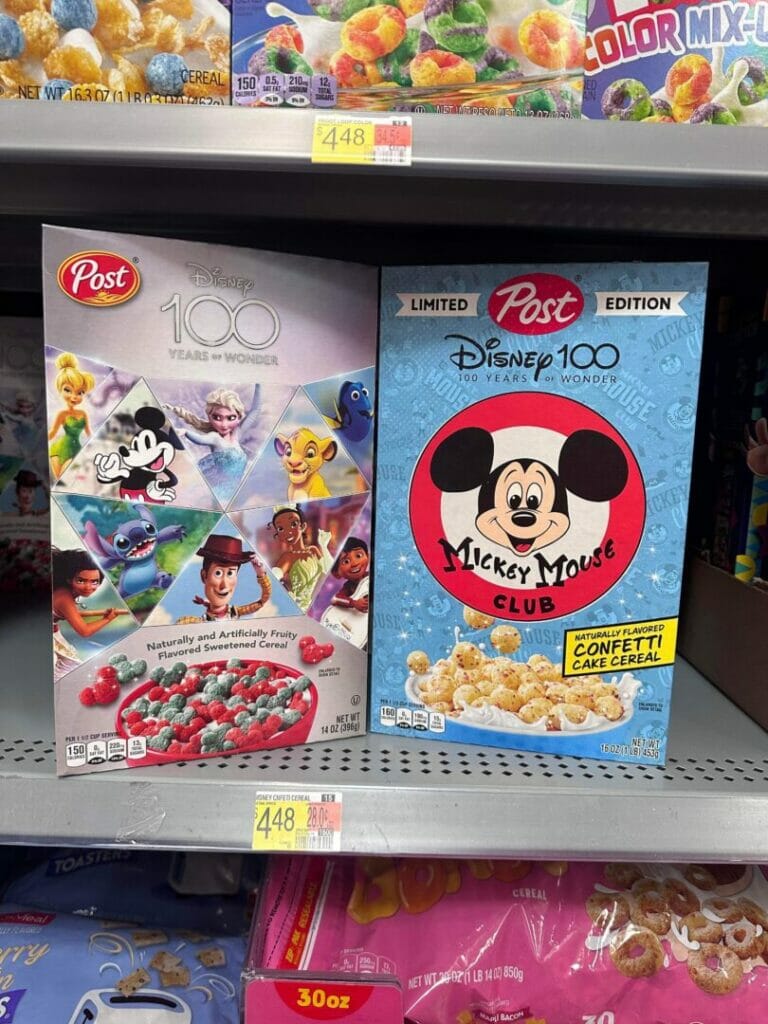Disney100 Limited Edition Cereal