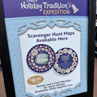 Scavenger Hunt at EPCOT