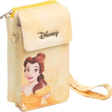 Disney princess purse with Belle design for women and girls.