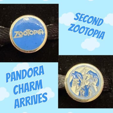 Mini Zootopia themed charm for Disney fans, perfect for jewelry or collectibles.