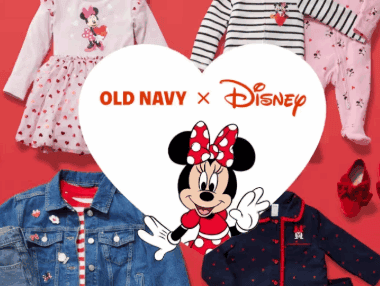 Cute Disney Minnie Mouse kids clothing and accessories from Old Navy. Perfect for little Disney fans and casual everyday wear.