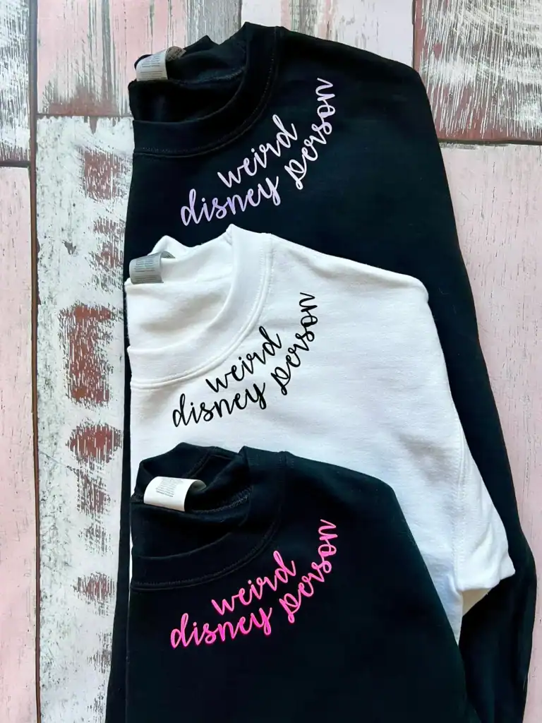 Variety of Mickey and Disney character graphic t-shirts for Disney lovers and fashion enthusiasts.