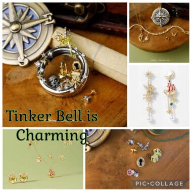 Delicate Disney-inspired jewelry featuring charms, necklaces, earrings, perfect for fans and collectors.