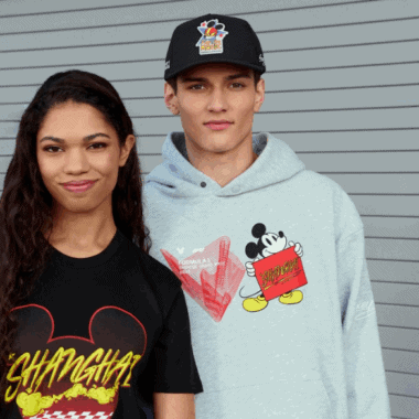 Disney x Formula 1 "Fuel the Magic" race season apparel for fans.