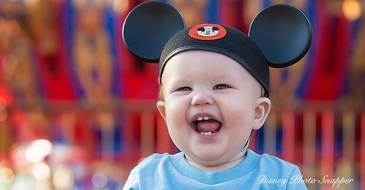 Toddler at Disney