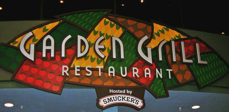 Garden Grill Sign