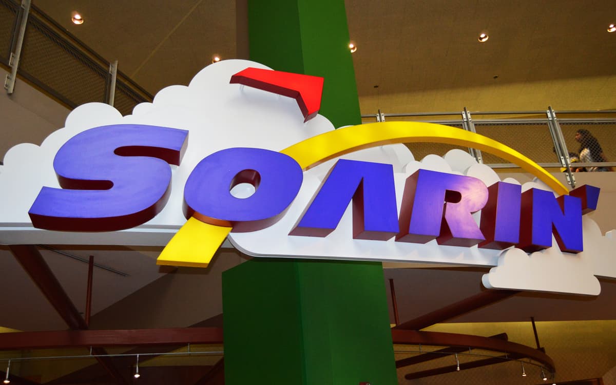 Soarin' Indoor Sign