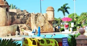 Life Jackets for Kids at Resort Pool