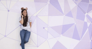 Purple Wall Magic Kingdom Tomorrowland