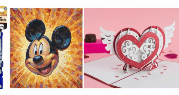 Star Wars dog collar, Mickey Mouse painting, and pop-up heart card among exciting new finds at Disney Springs, Walt Disney World.