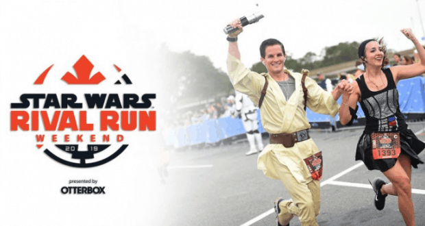 Star Wars fans in costume celebrate and race through Walt Disney World’s Rival Run Weekend 2019.