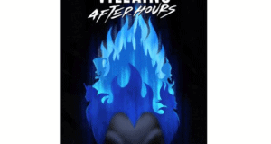 Disney Villains After Hours poster at Magic Kingdom—intense blue flames, glowing yellow eyes, and bold new art for Disney fans.