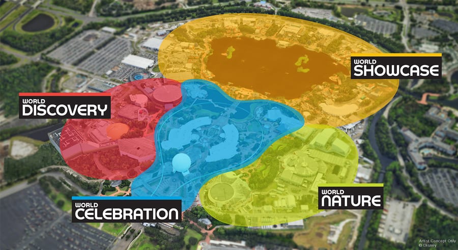 Epcot Neighborhoods