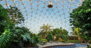 Living with the Land greenhouse