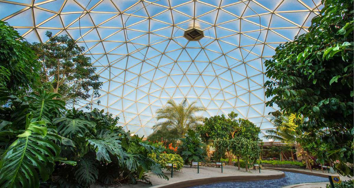 Living with the Land greenhouse