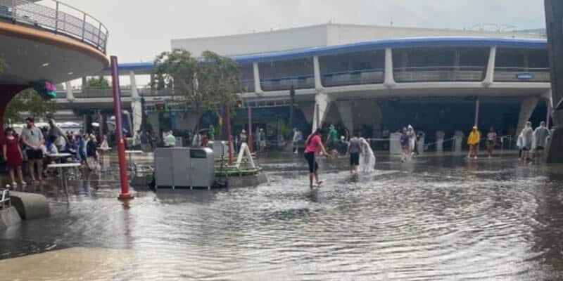 Flooding at Magic Kingdom