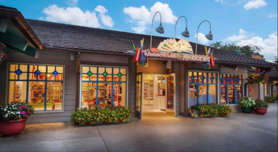 Disney's Wonderful World of Memories shop at Disney Springs