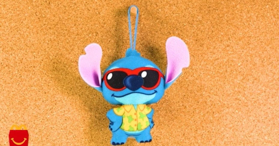 Stitch Happy Meal Toy