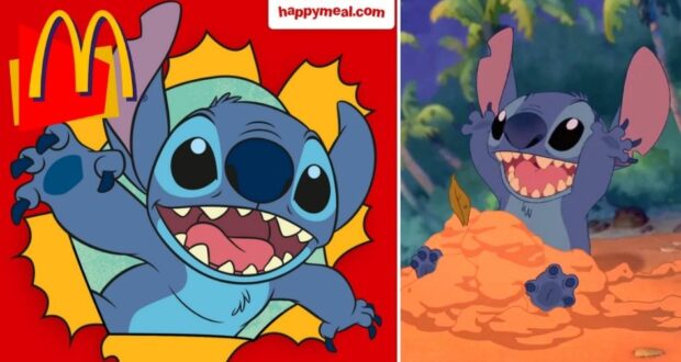 Stitch McDonald's Happy Meal Toys