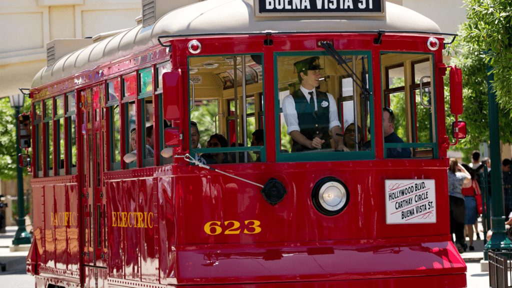 red-car-trolley