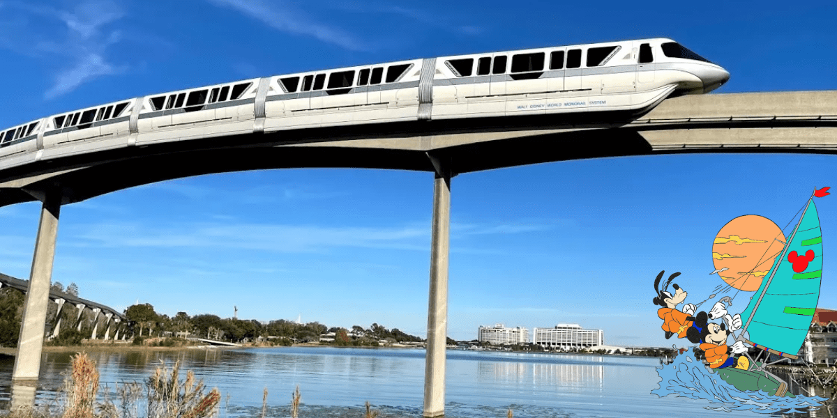 Disney World's monorail