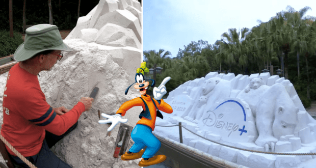 Sand Sculptures Walt Disney World