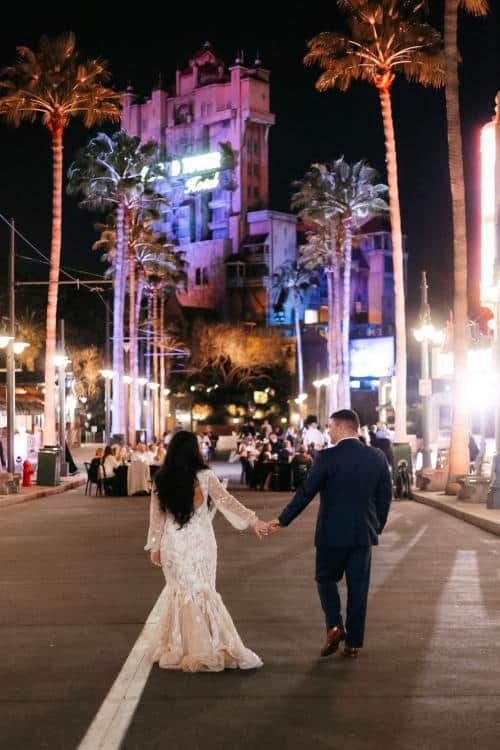 Disney Wedding, Sunset Boulevard