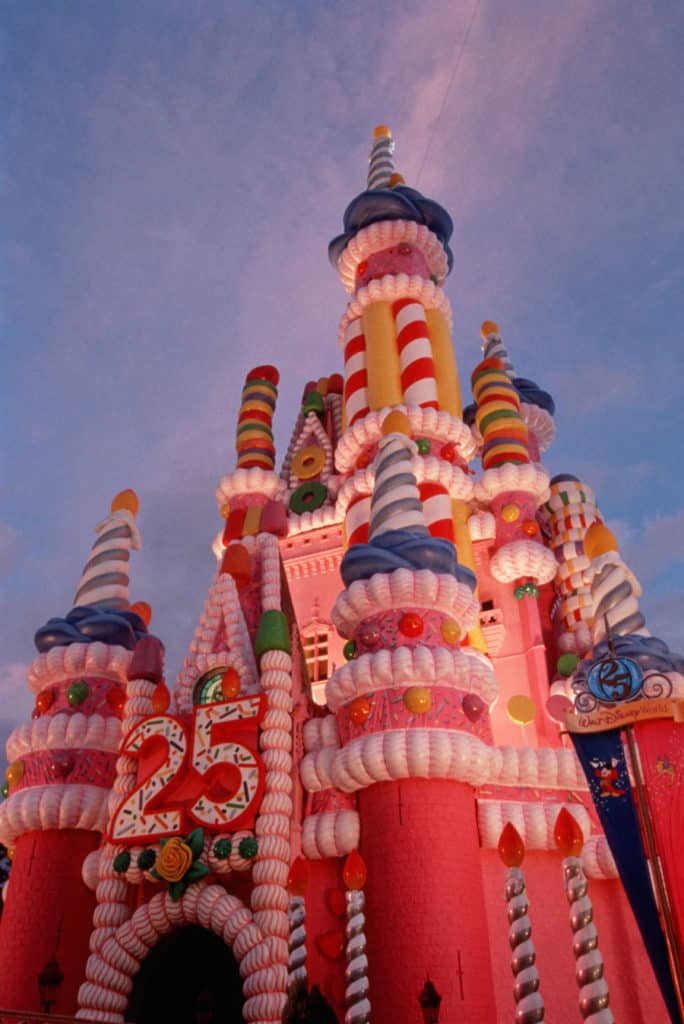 Cinderella Castle Cake