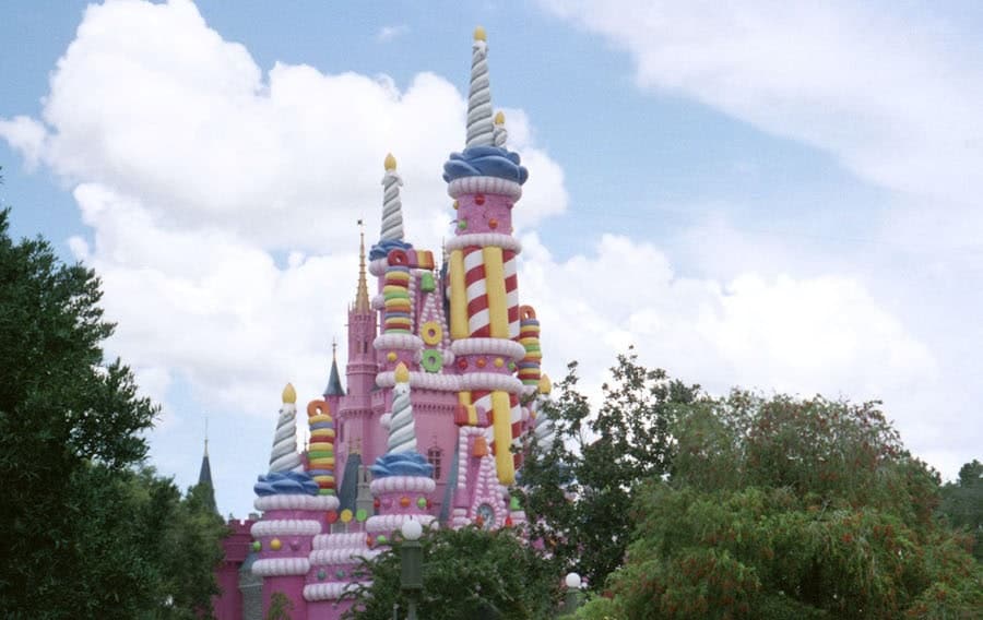 Cinderella Castle Birthday Cake
