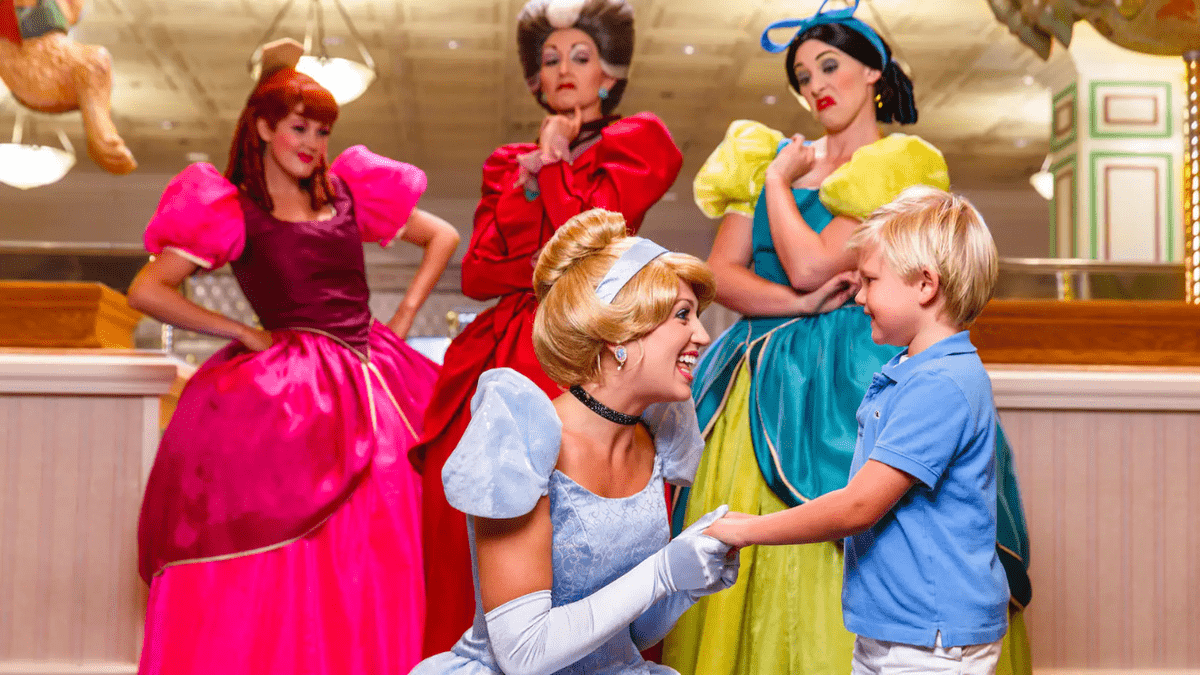 1900 Park Fare Character Dining with Cinderella