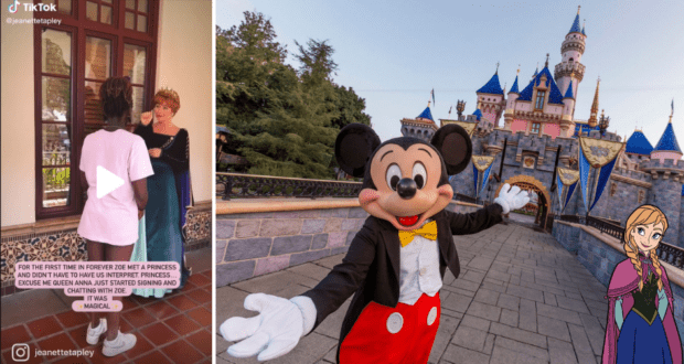 Disneyland Sign Language